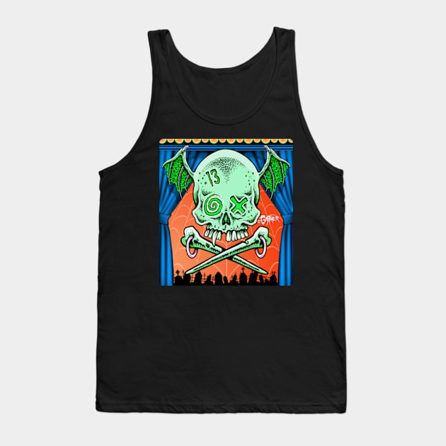 Fanatical Eyes Tank Top by Gaither's Skull Thirteen Shop